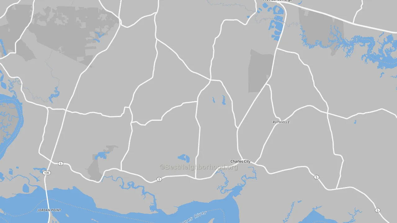 Transit Grade map of 23030, VA