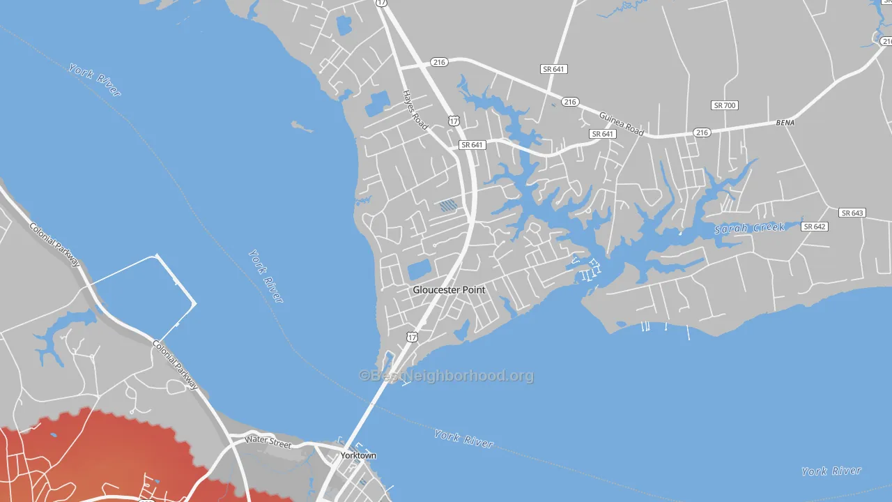 Transit Grade map of 23062, VA