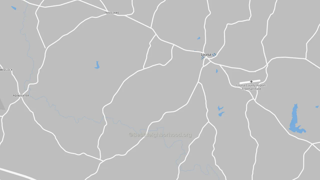 Transit Grade map of 23093, VA
