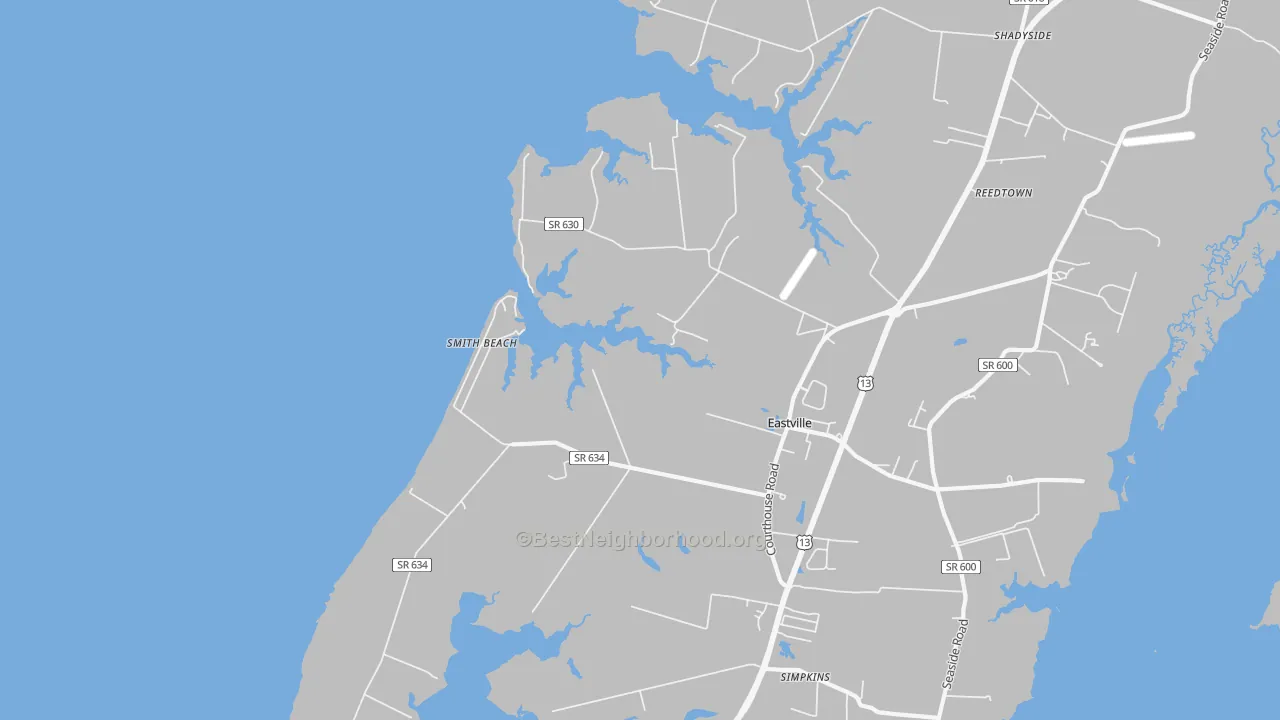 Transit Grade map of 23347, VA