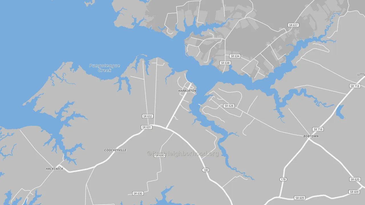 Transit Grade map of 23389, VA