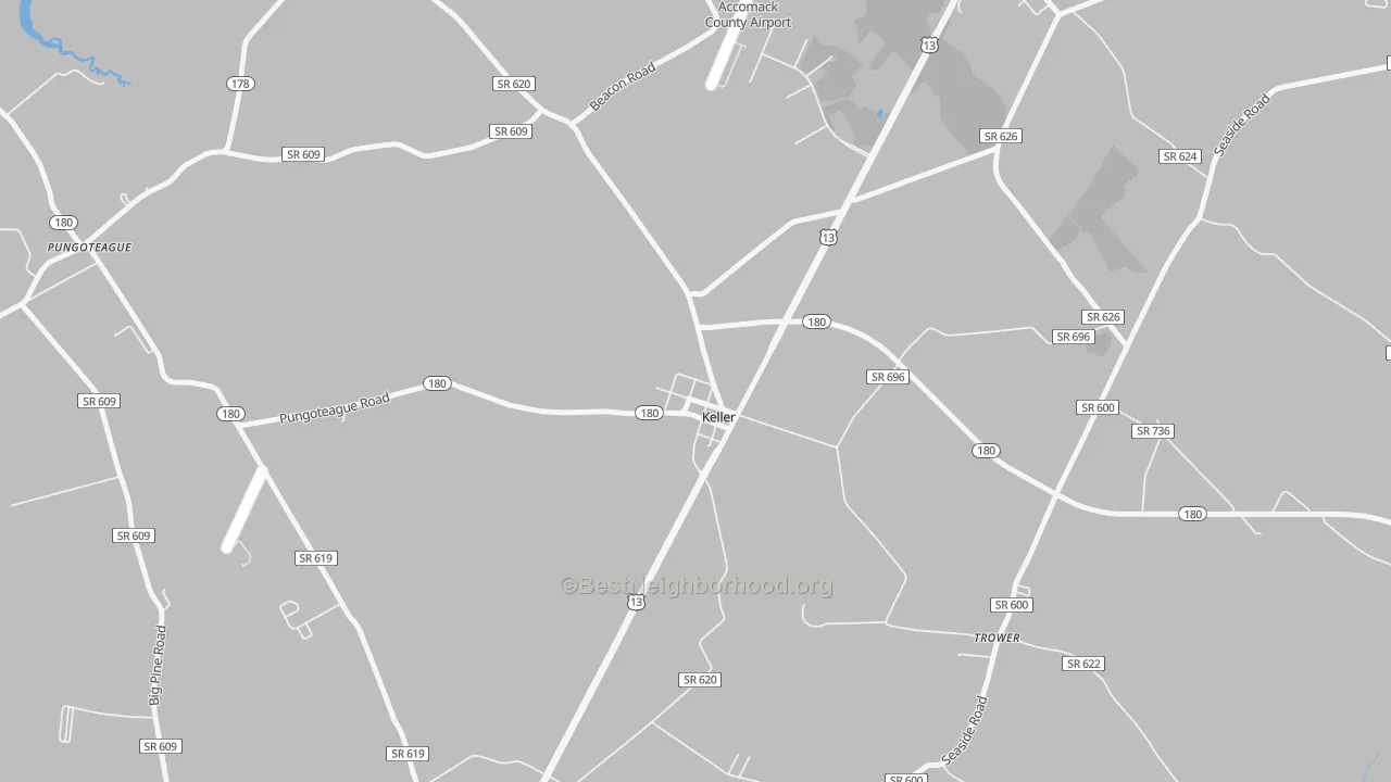 Transit Grade map of 23401, VA