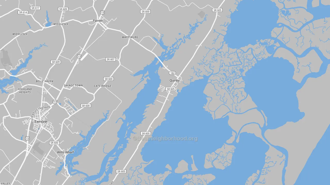 Transit Grade map of 23423, VA