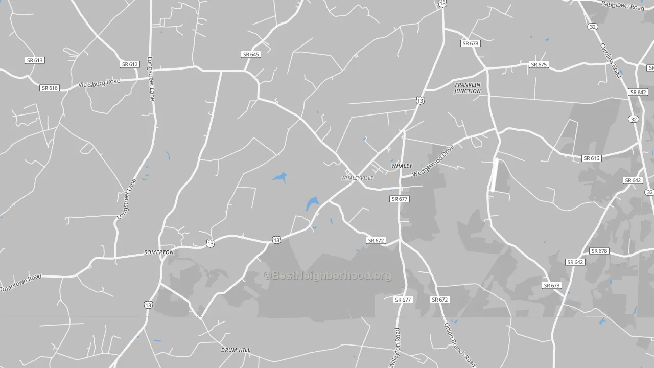 Transit Grade map of 23438, VA
