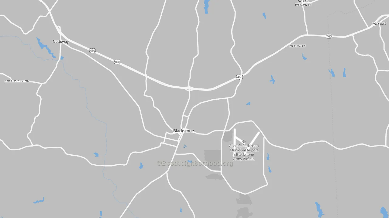 Transit Grade map of 23824, VA