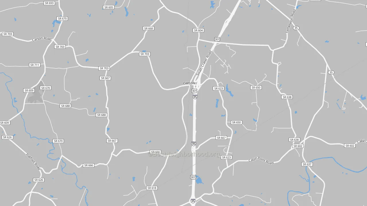 Transit Grade map of 23830, VA