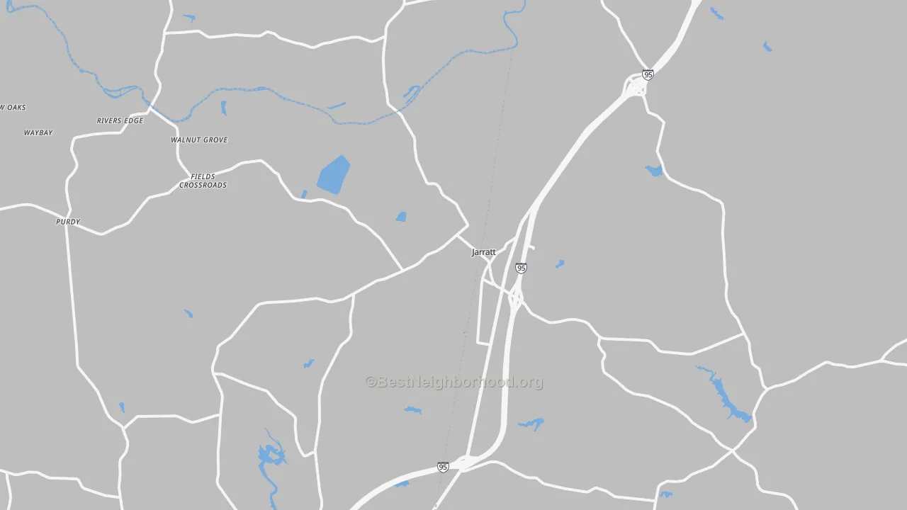 Transit Grade map of 23867, VA