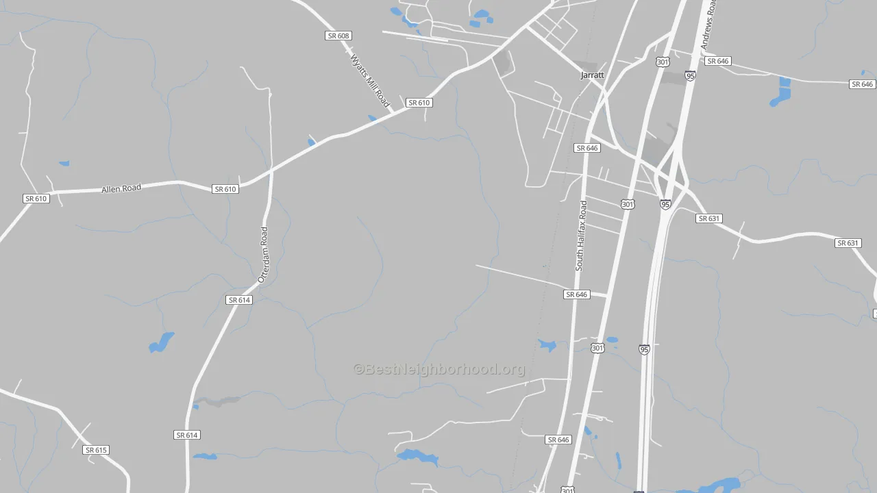 Transit Grade map of 23870, VA