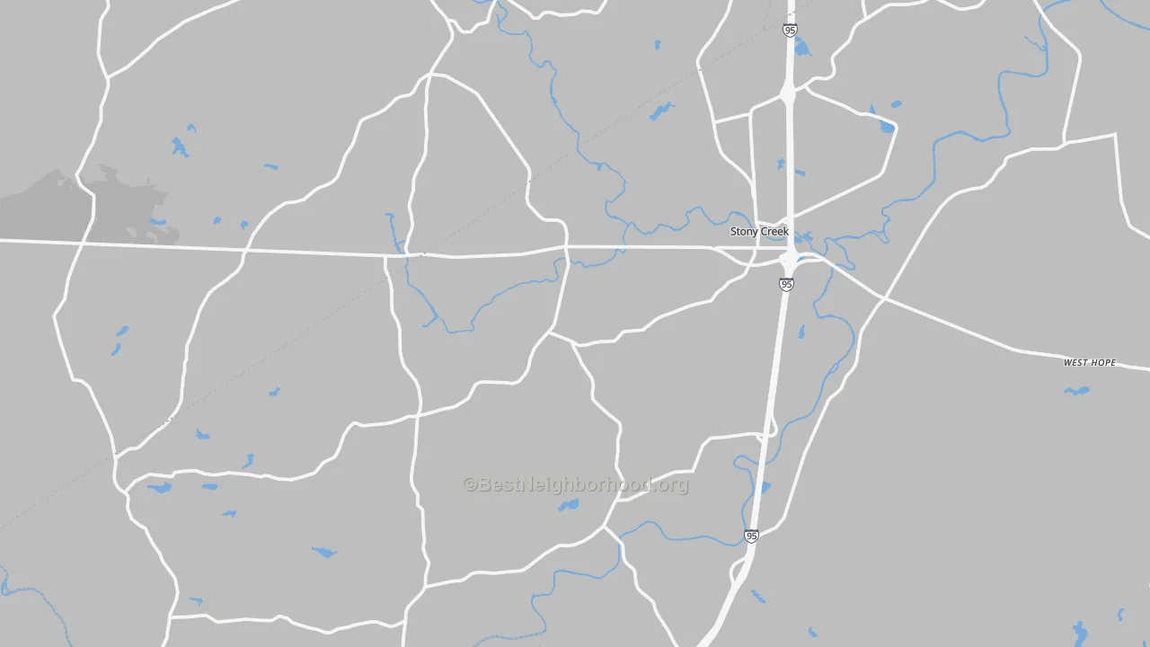 Transit Grade map of 23882, VA