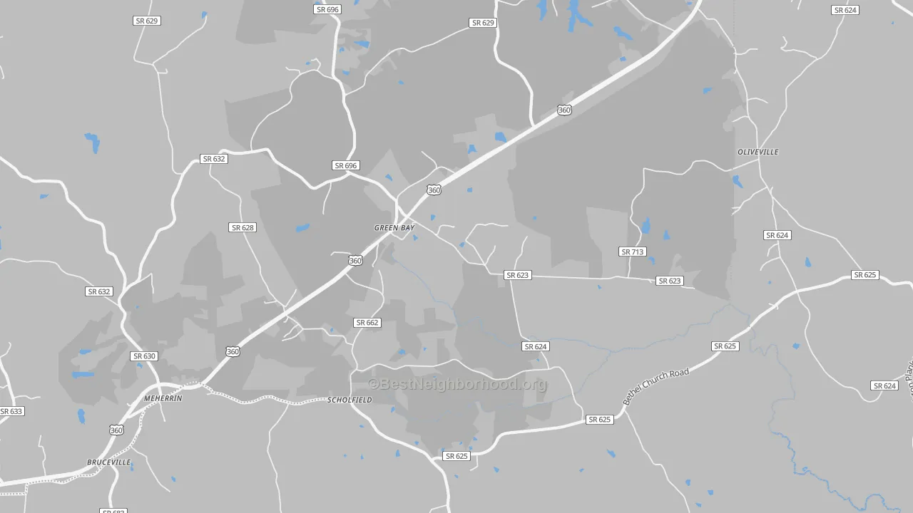 Transit Grade map of 23942, VA