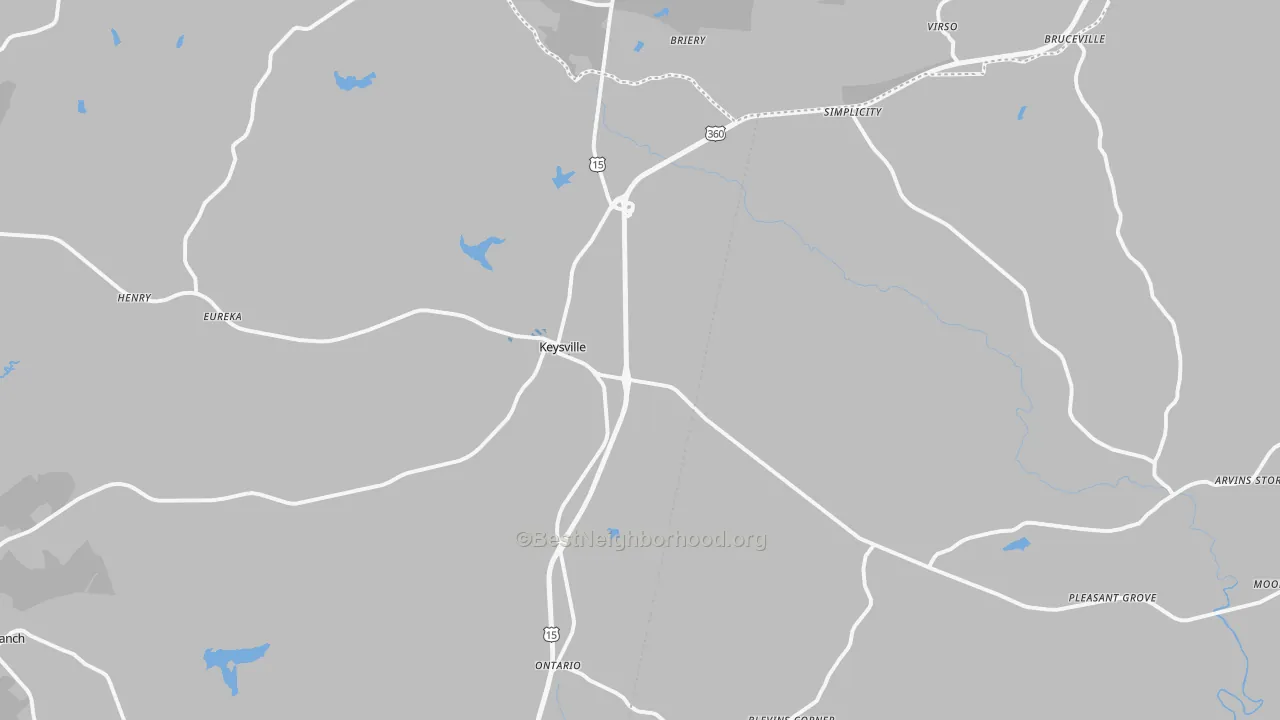 Transit Grade map of 23947, VA