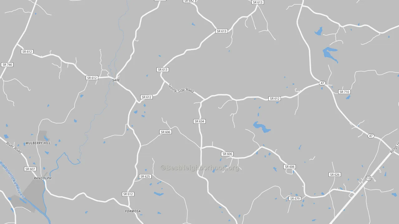 Transit Grade map of 23967, VA