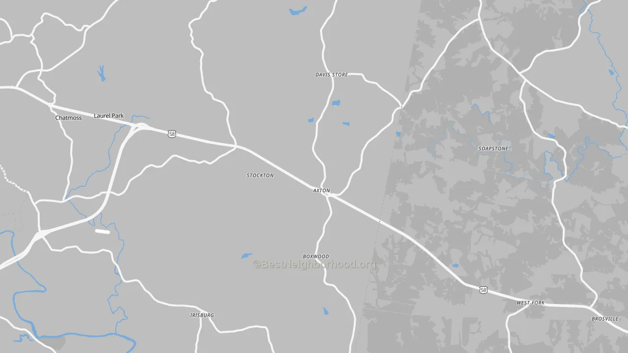 Transit Grade map of 24054, VA