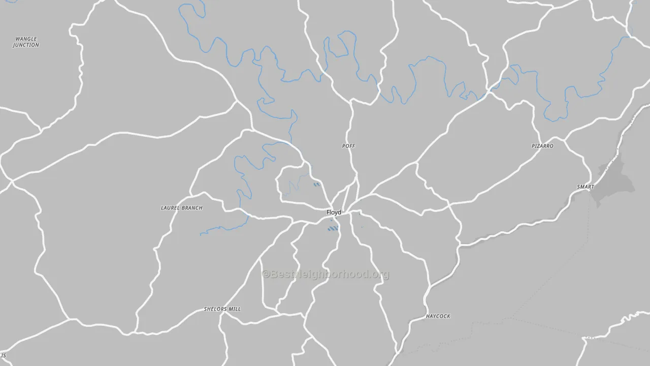 Transit Grade map of 24091, VA