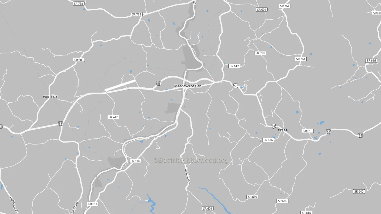 Transit Grade map of 24120, VA