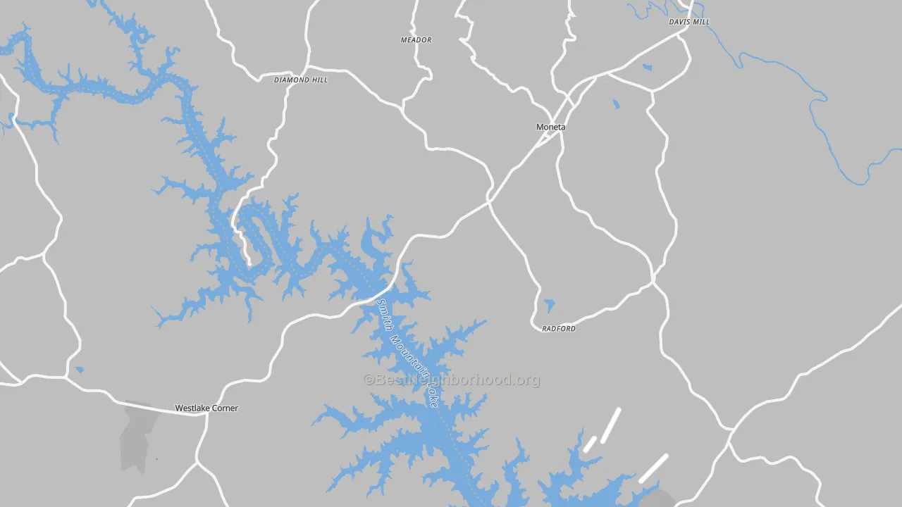 Transit Grade map of 24121, VA