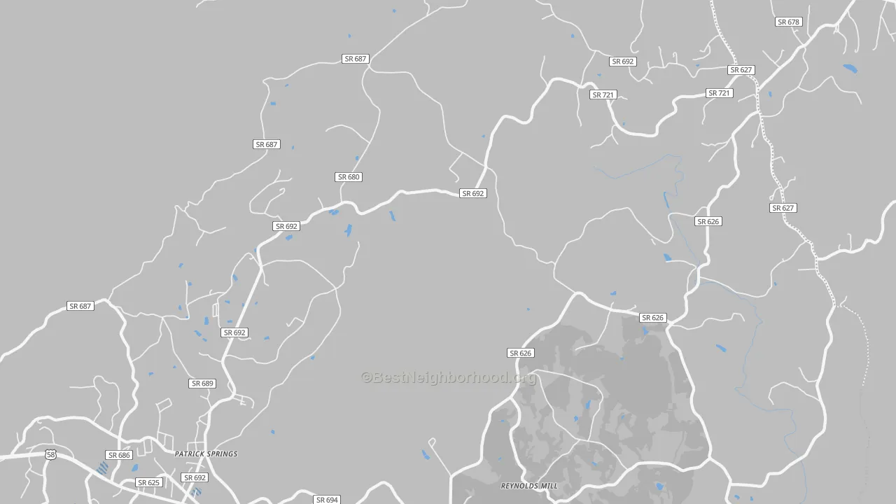 Transit Grade map of 24133, VA