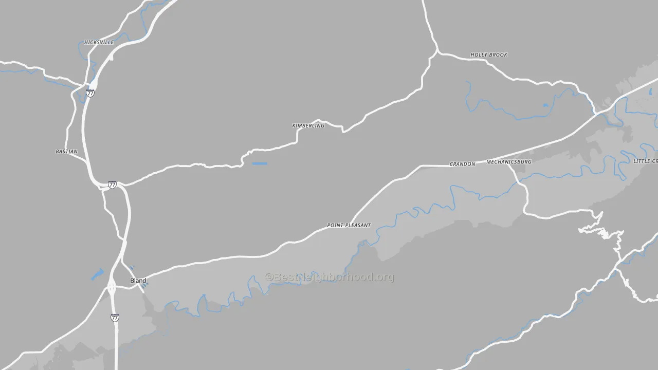 Transit Grade map of 24315, VA