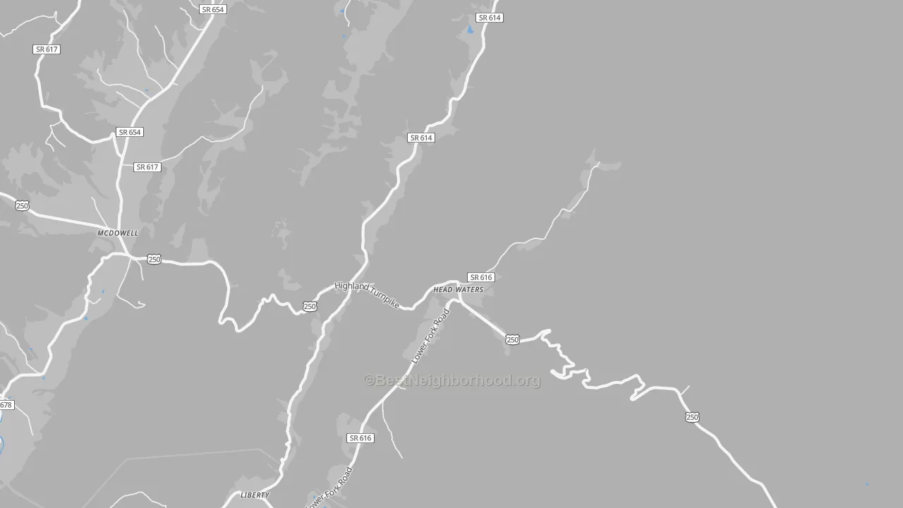 Transit Grade map of 24442, VA