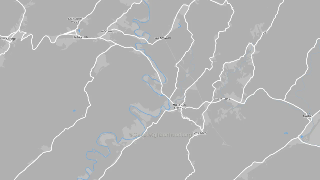 Transit Grade map of 24460, VA