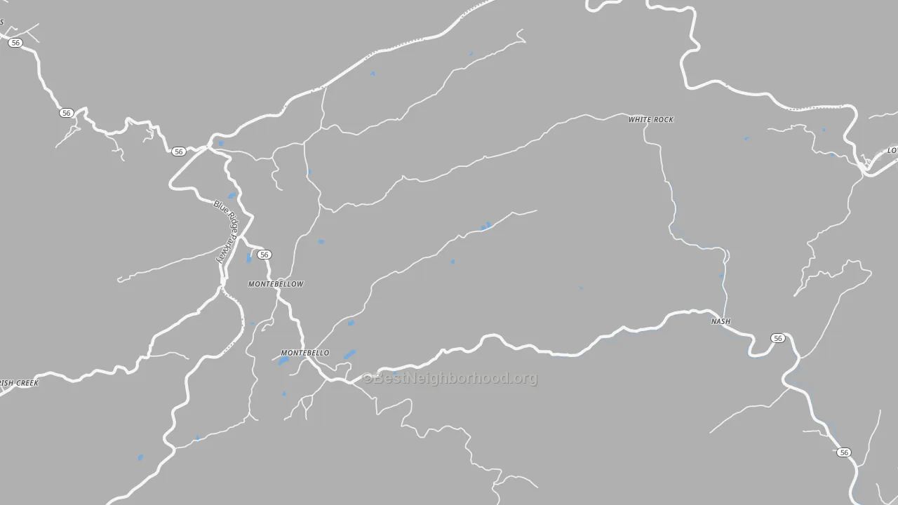 Transit Grade map of 24464, VA