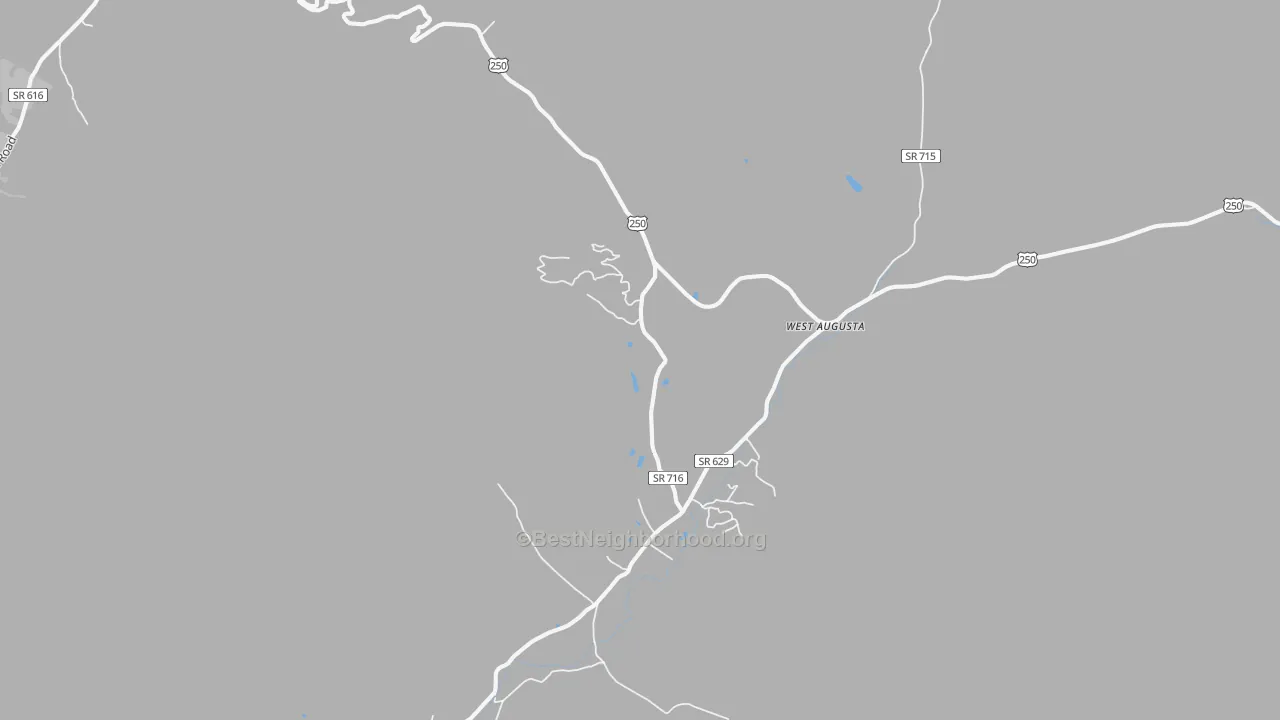Transit Grade map of 24485, VA