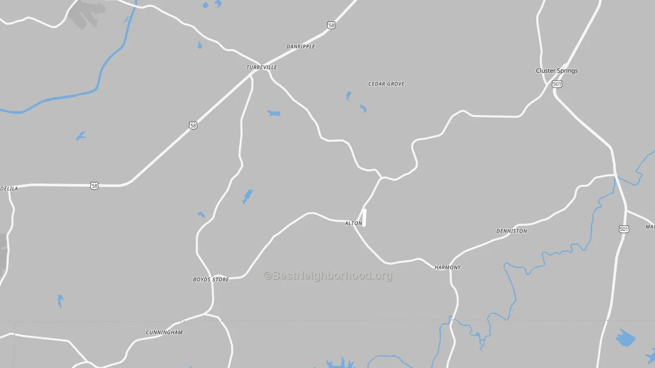 Transit Grade map of 24520, VA