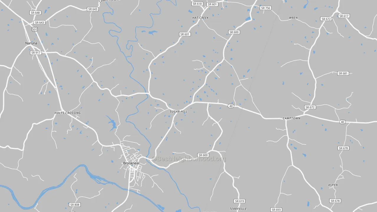 Transit Grade map of 24528, VA