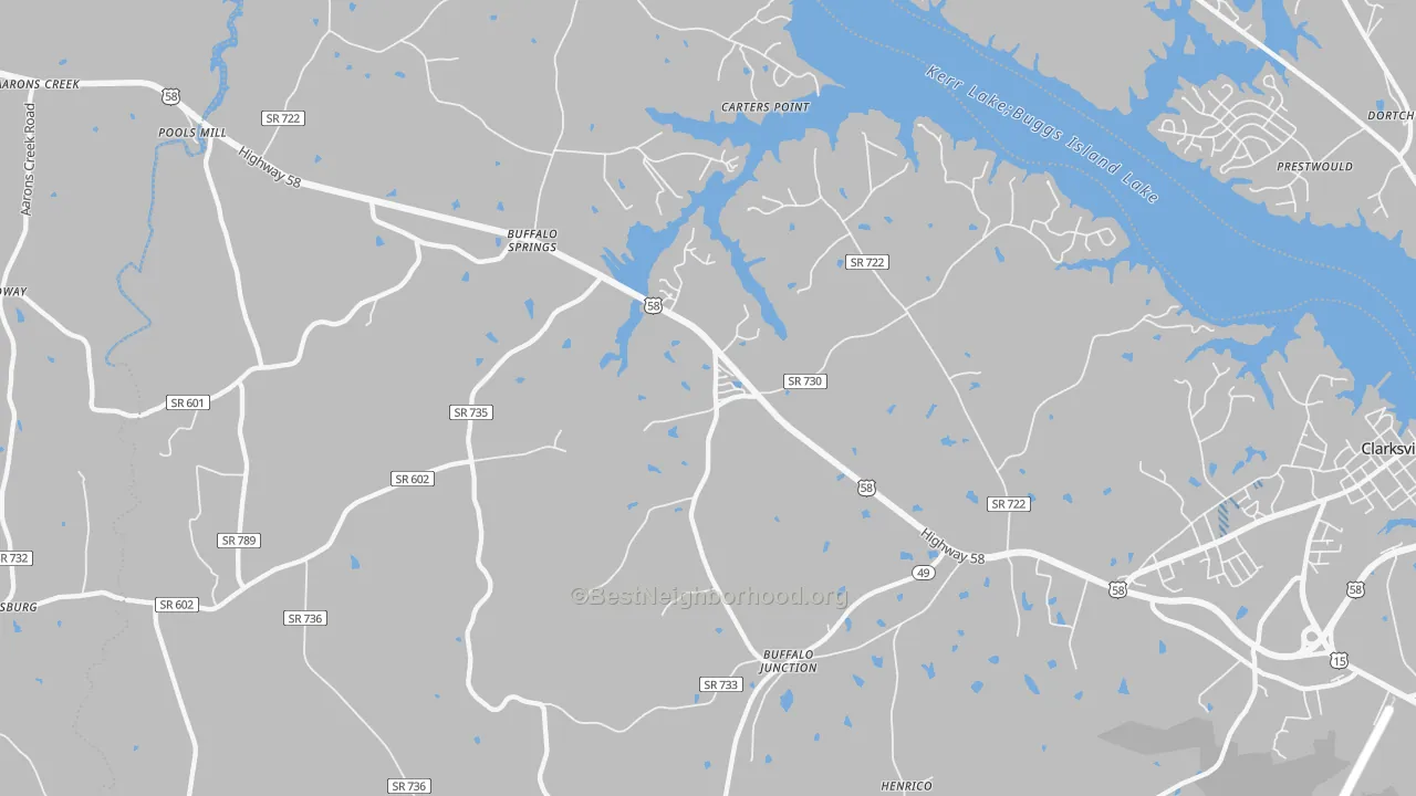 Transit Grade map of 24529, VA