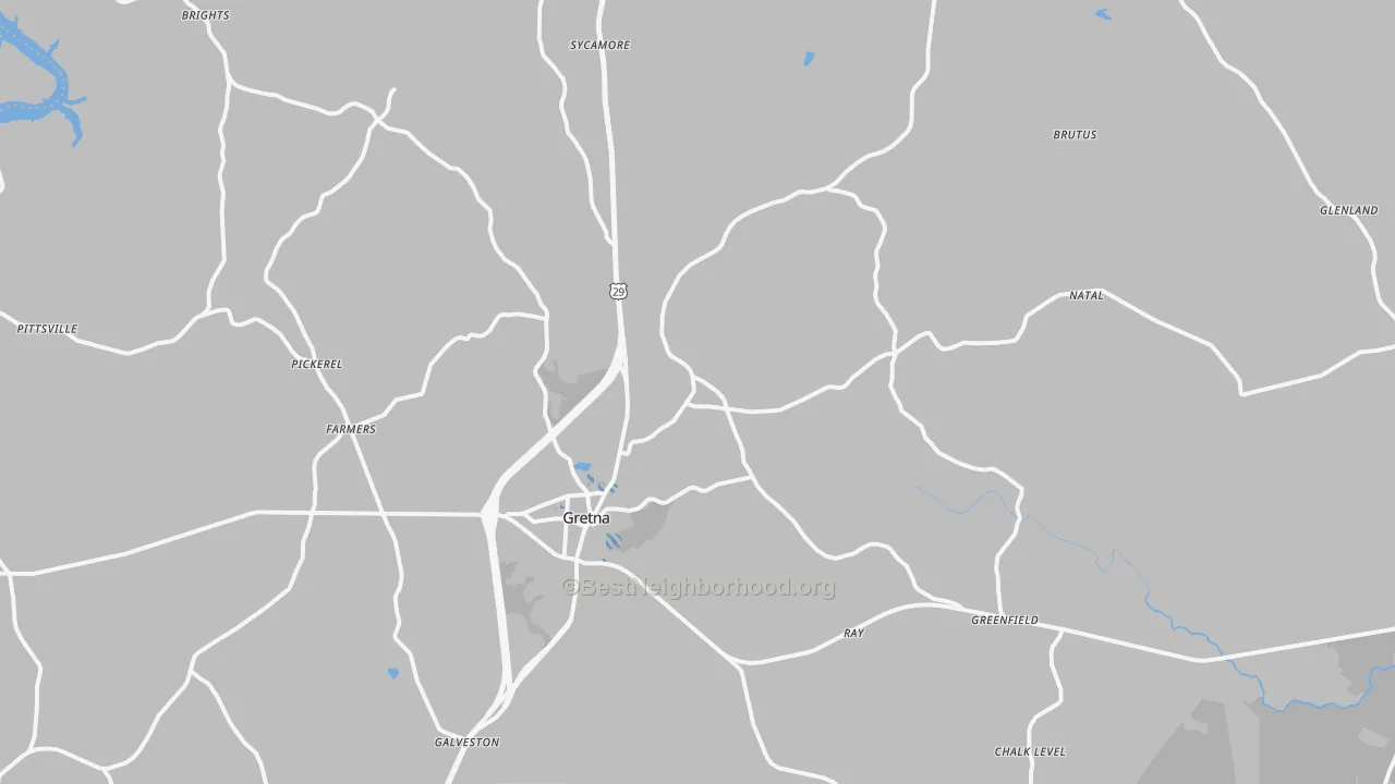 Transit Grade map of 24557, VA