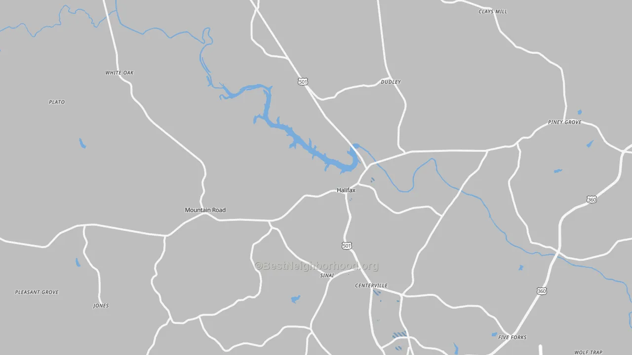 Transit Grade map of 24558, VA