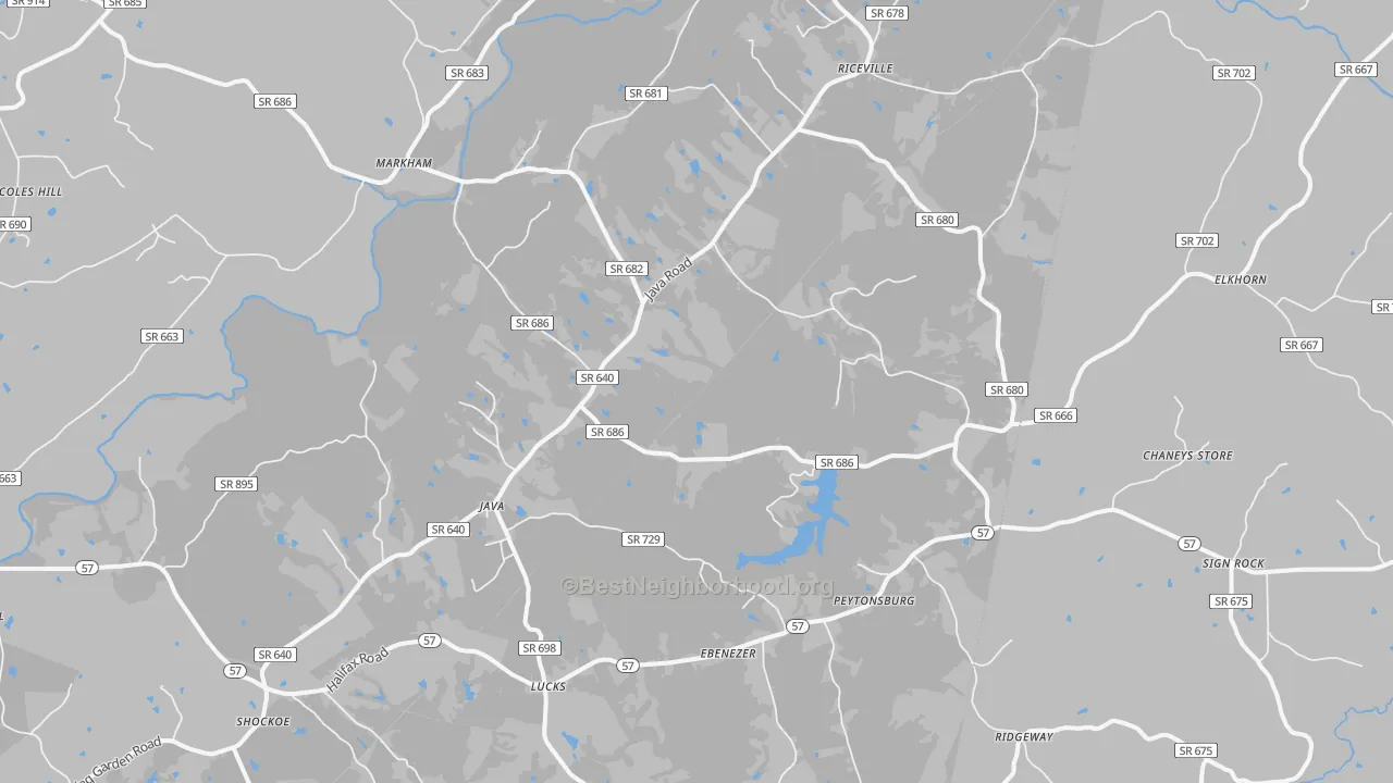 Transit Grade map of 24565, VA