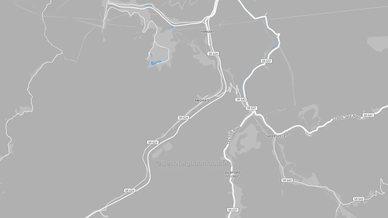 Transit Grade map of 24601, VA