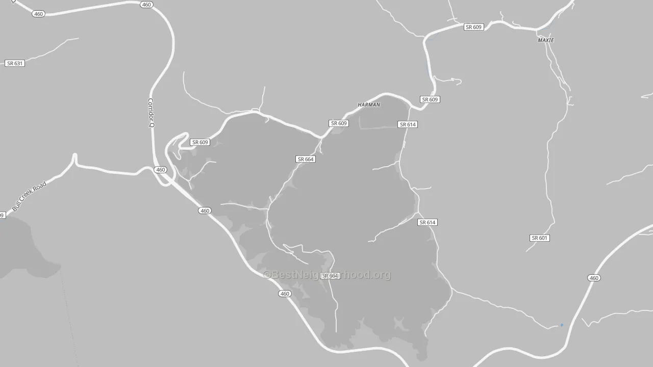 Transit Grade map of 24628, VA