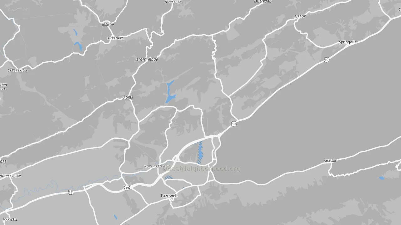 Transit Grade map of 24630, VA