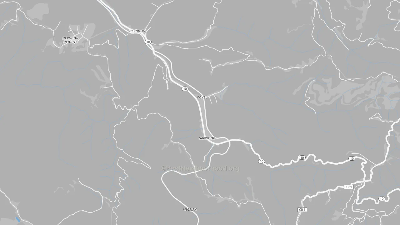 Transit Grade map of 24719, WV