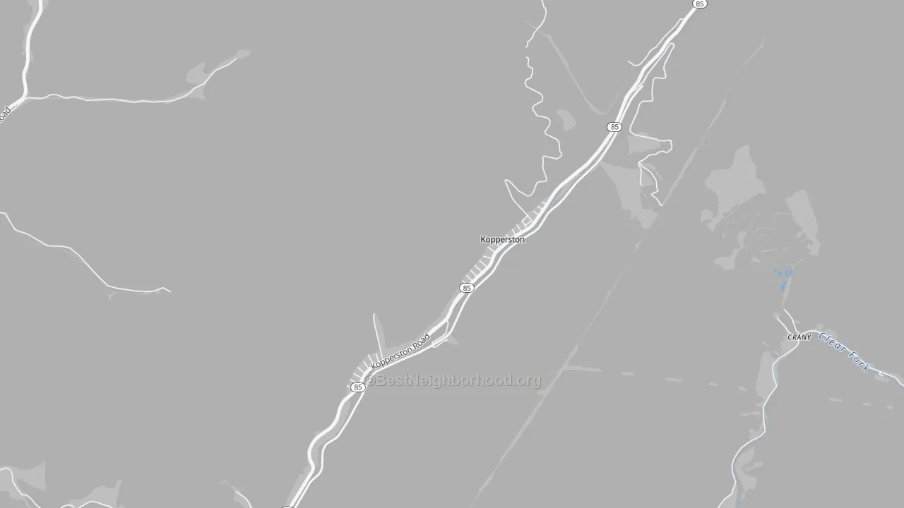 Transit Grade map of 24854, WV