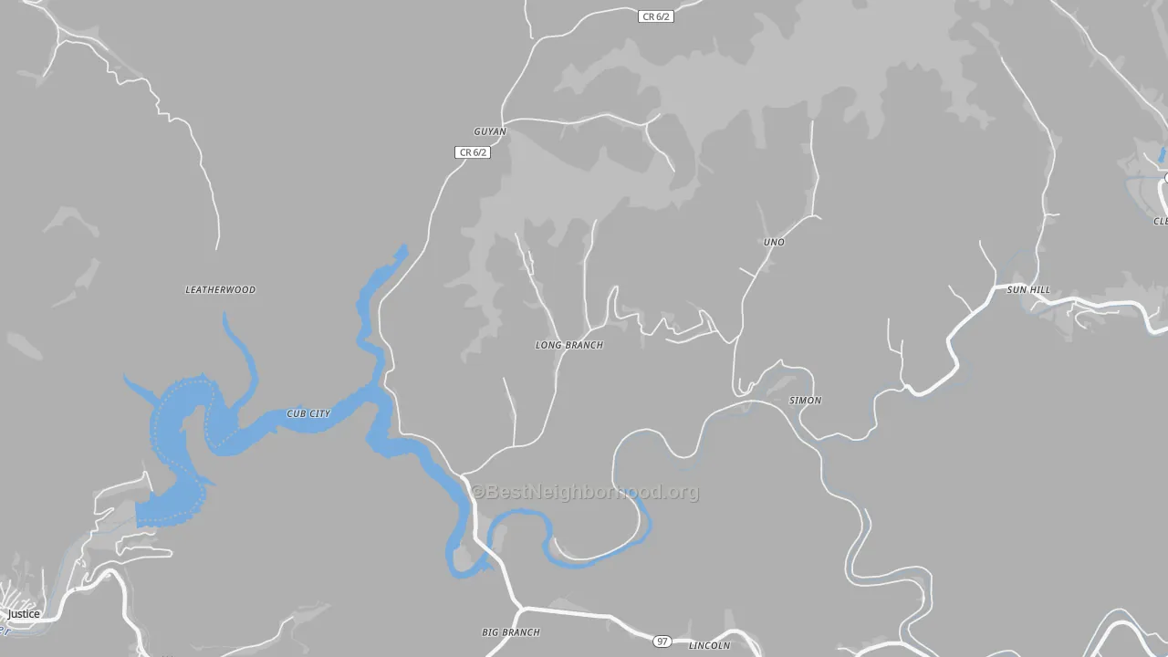 Transit Grade map of 24882, WV