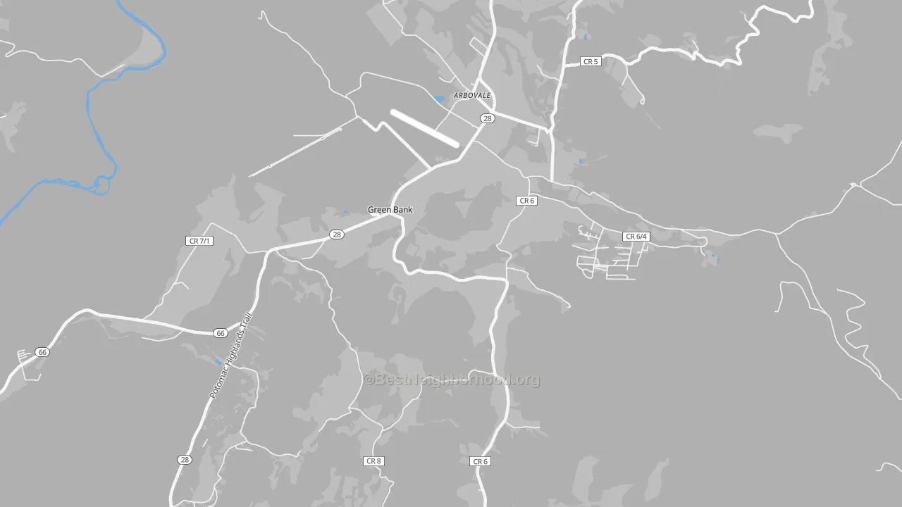 Transit Grade map of 24944, WV