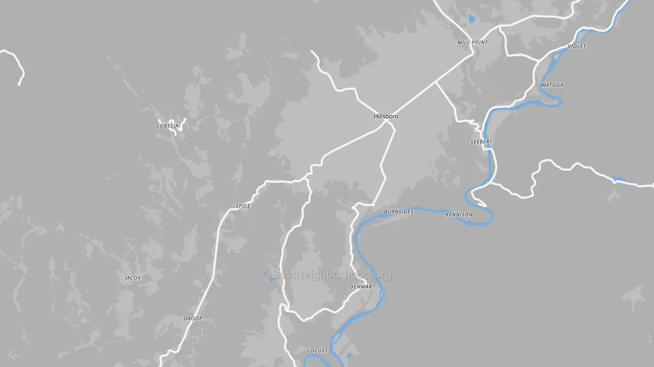 Transit Grade map of 24946, WV