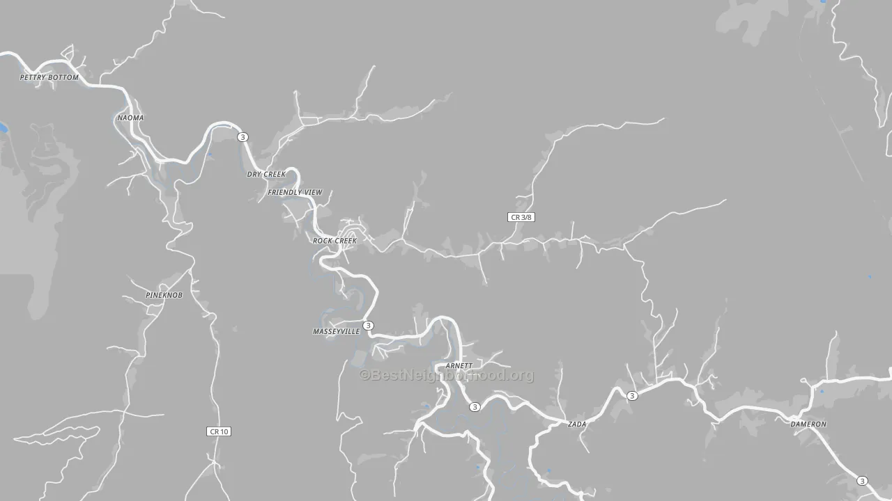 Transit Grade map of 25174, WV