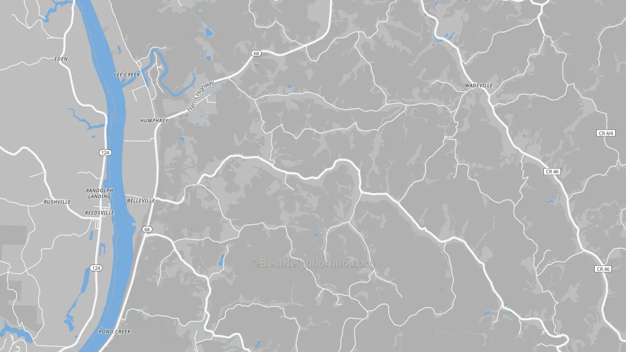 Transit Grade map of 26133, WV