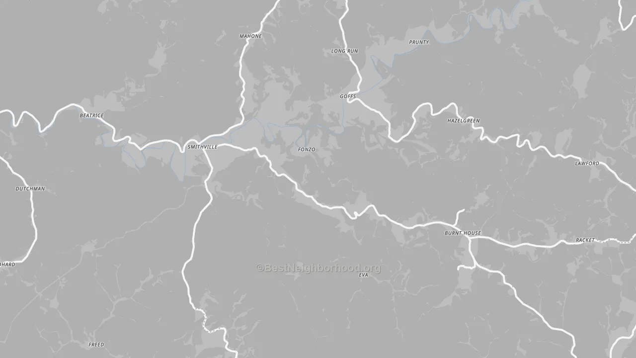 Transit Grade map of 26178, WV