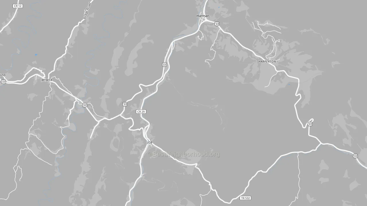 Transit Grade map of 26270, WV