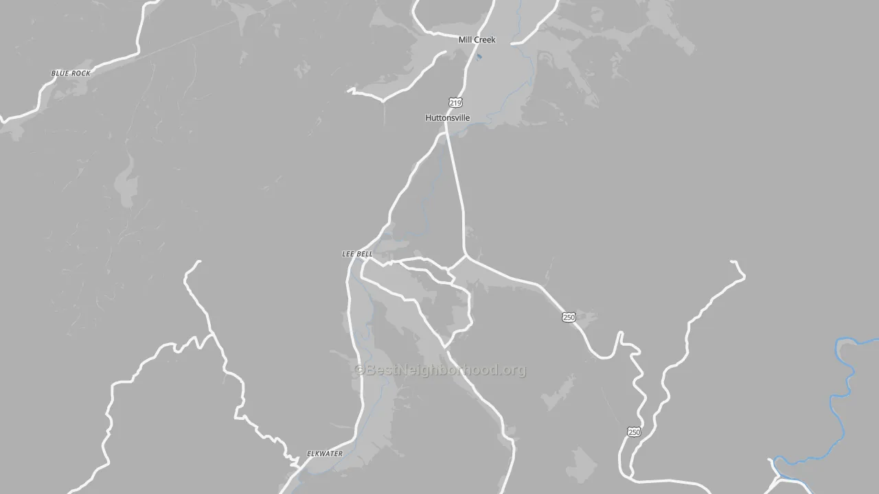 Transit Grade map of 26273, WV