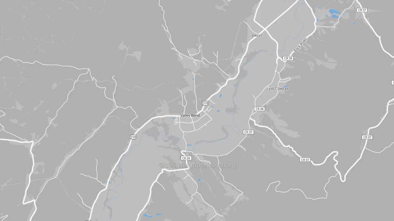 Transit Grade map of 26293, WV