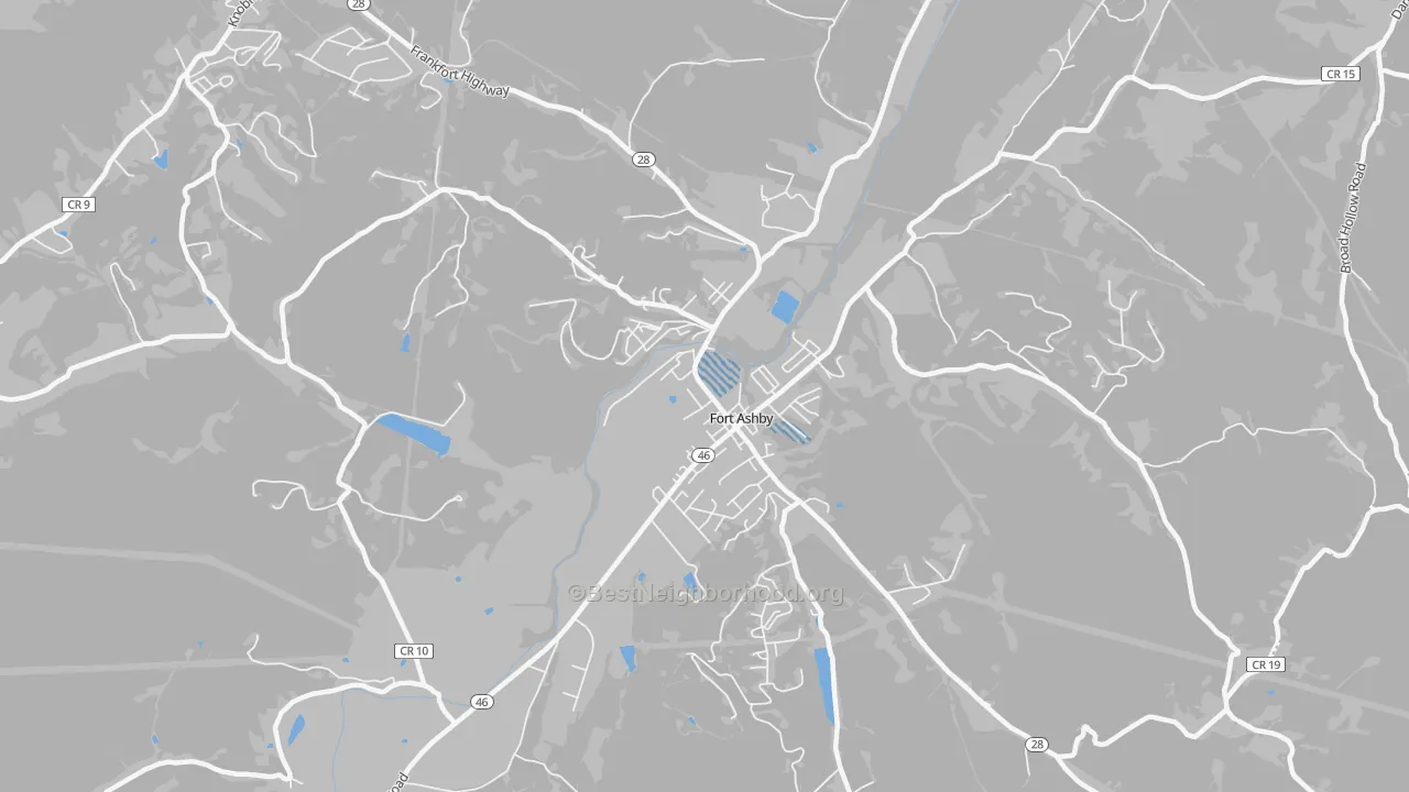 Transit Grade map of 26719, WV