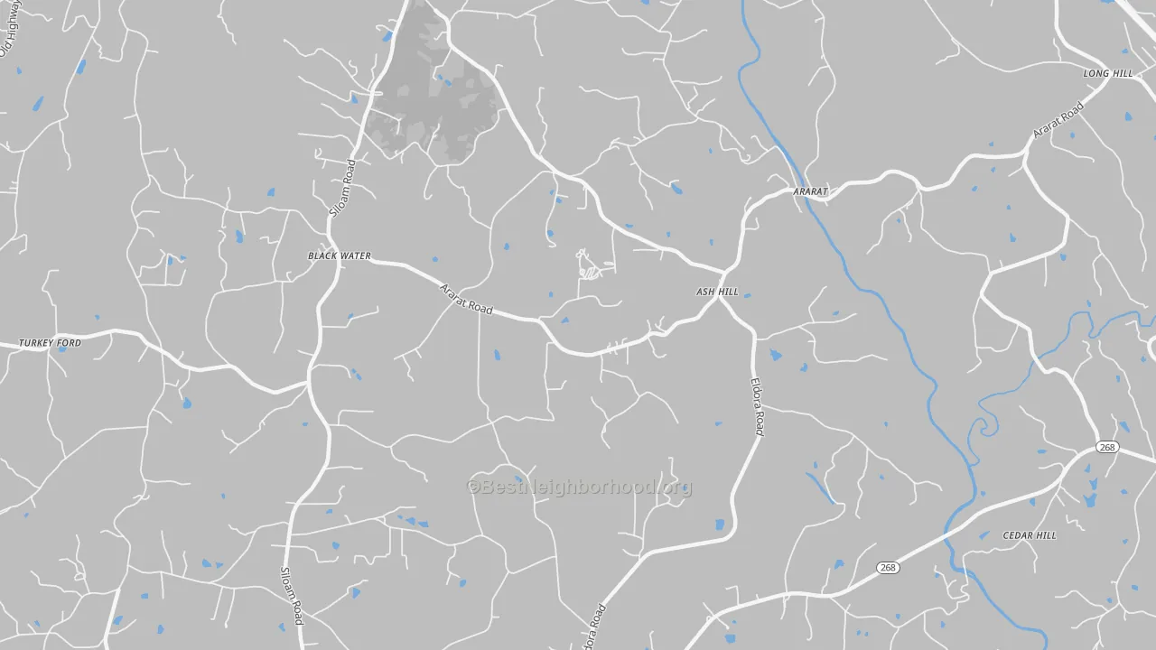 Transit Grade map of 27007, NC
