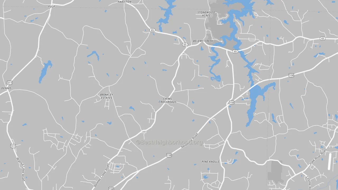 Transit Grade map of 27009, NC