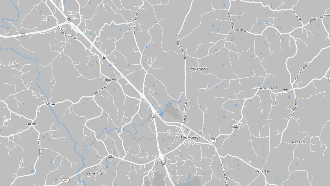 Transit Grade map of 27041, NC